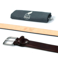 Leather Belt Dark Brown