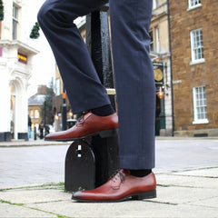 Buckingham Derby Blucher Chestnut