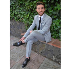 Wingtip Derby Shoes - Black