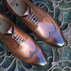 Madison Wingtip Derby Brogue - Brown