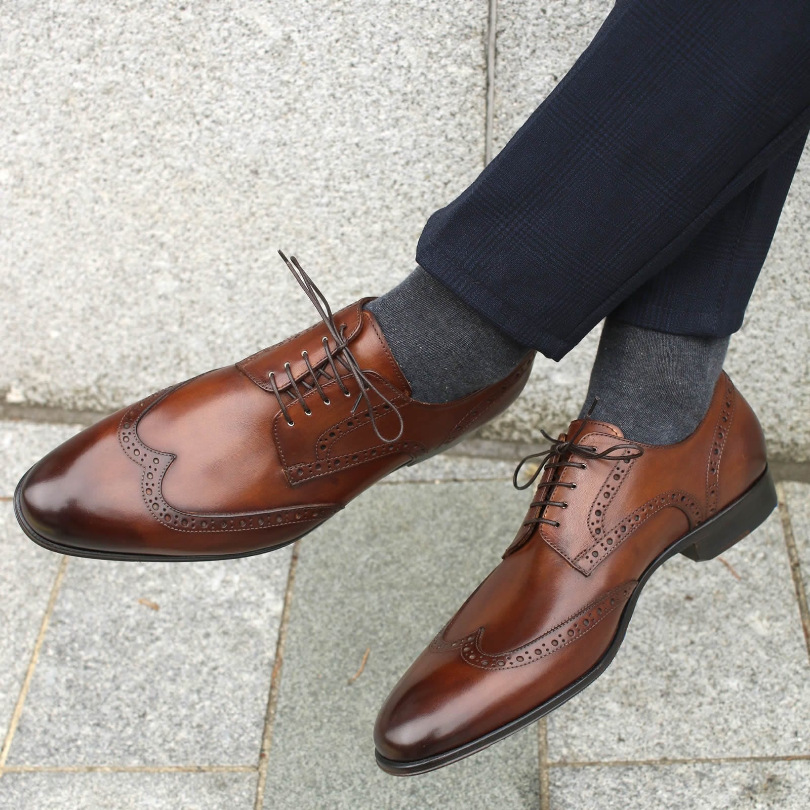 Wingtip Derby Brown | Thomas Bird | tblon.com Wingtip Derby Brown | Thomas Bird | tblon.com