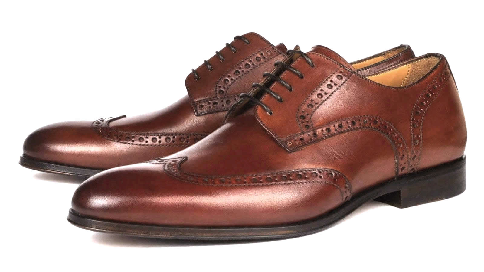 Brogue derby boot online