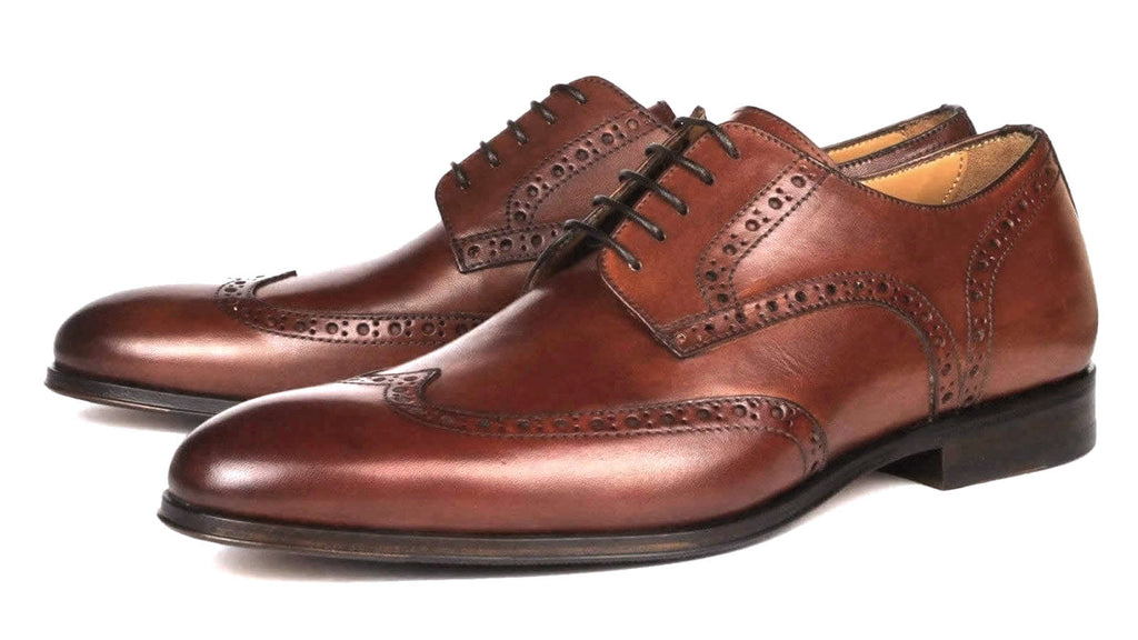 Wingtip Derby Chestnut Brown | Thomas Bird | tblon.com