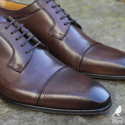 Richmond Cap Toe Derby - Walnut Brown