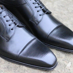 Richmond Cap Toe Derby - Black