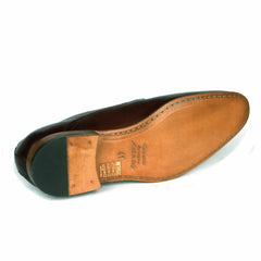 Marlow Snakeskin Derby - Brown