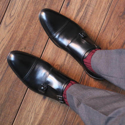 Bourne Monk Strap SS - Black