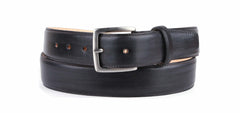 Leather Belt Grey