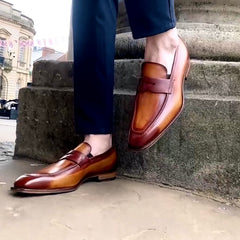 Hampton Penny Loafer Chestnut