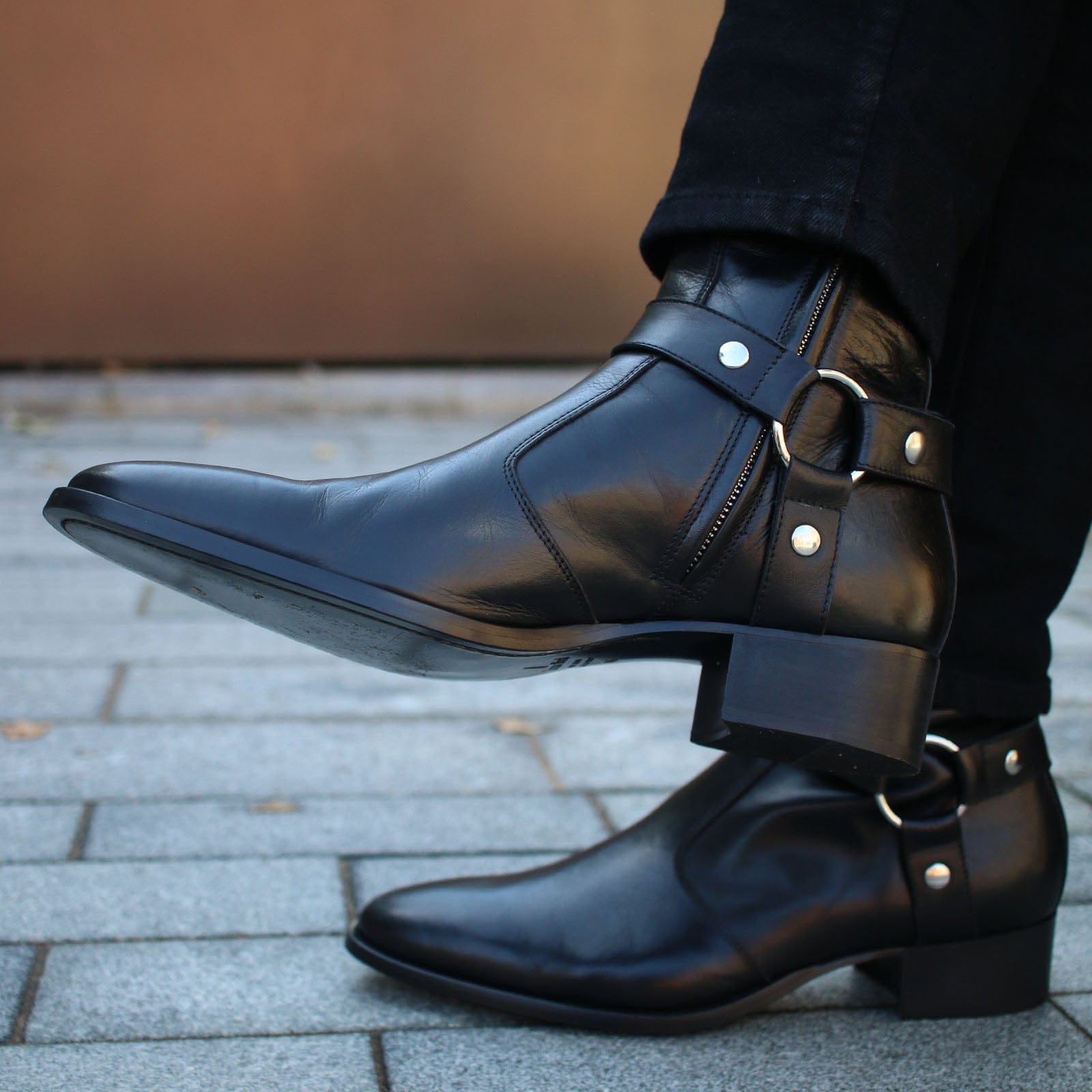 Silhouette Ankle Boots - Luxury Black