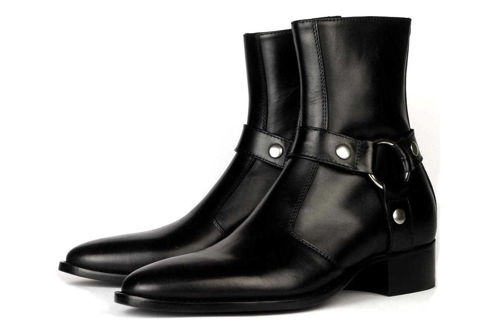 Harness Zip Boot Black | Thomas Bird | tblon.com