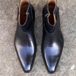 Jackson Jodhpur Zip Boot - Black