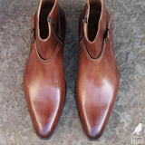 Jackson Jodhpur Zip Boot - Tan