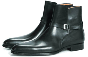 Jackson Jodhpur Zip Boot - Black