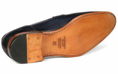 Harrison Loafer - Blue Snakeskin