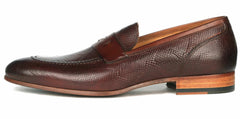Harrison Loafer - Brown Snakeskin