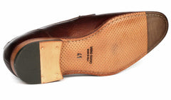 Harrison Loafer - Brown Snakeskin