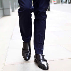 Bourne Monk Strap Black