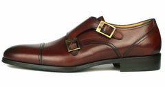 Bourne Monk Strap SB - Conker Brown