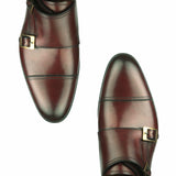 Bourne Monk Strap SB - Conker Brown
