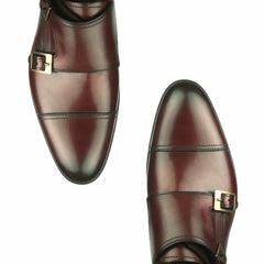 Bourne Monk Strap SB - Conker Brown