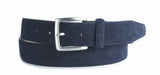 Suede Belt Navy Blue