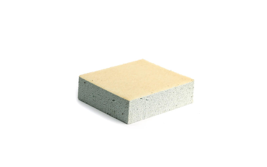 Synthetic/Crepe rubber block for cleaning suede