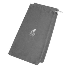 Luxury Grey Drawstring Bags