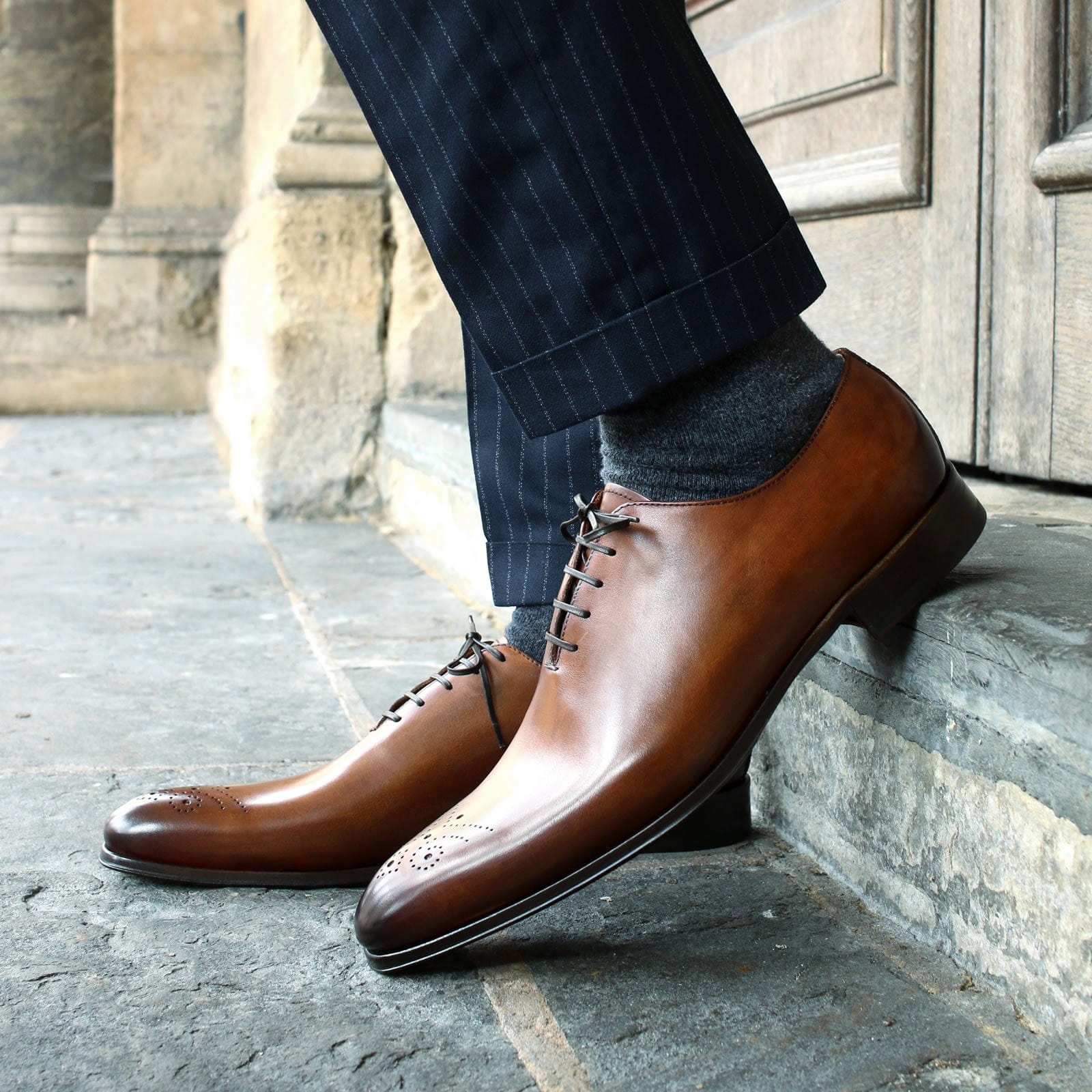 Ellington Wholecut Brogue | Thomas Bird | tblon.com