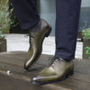 Benson Wholecut Oxford Olive Green